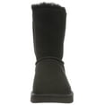 thumbnail image 2 of Ugg Women's Bailey Bow II Black Ankle-High Suede Snow Boot - 10M, 2 of 7