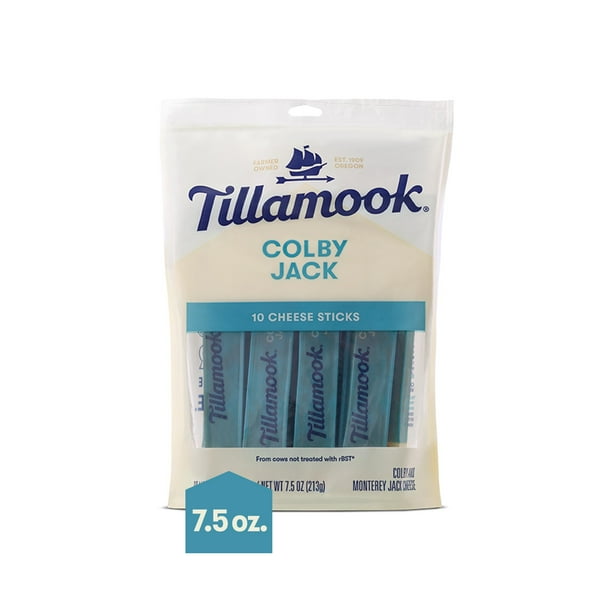 Tillamook Colby Jack Cheese Snack Bars, 7.5oz, 10 ct