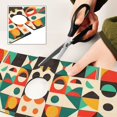 thumbnail image 6 of Yayeee Faucet Mat for Kitchen Sink 14.7" Diatomite Long Splash Guard Pad, Beige Geometric, 2 Pack, 6 of 7