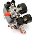 thumbnail image 4 of CHAO Regulador del colector de control de la válvula de presión del compresor de aire 125Psi, 4 of 5