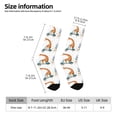 thumbnail image 4 of Goofa Animals in Transport Printed Men's Crew Socks, Soft Durable Breathable Moisture-Wicking with Odor Control Cotton socks, 4 of 9
