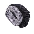 thumbnail image 1 of WIFKLSIIPG Wide Elastic Band Satin Sleep Bonnet Soft Night Sleeping Cap for Women, 1 of 2