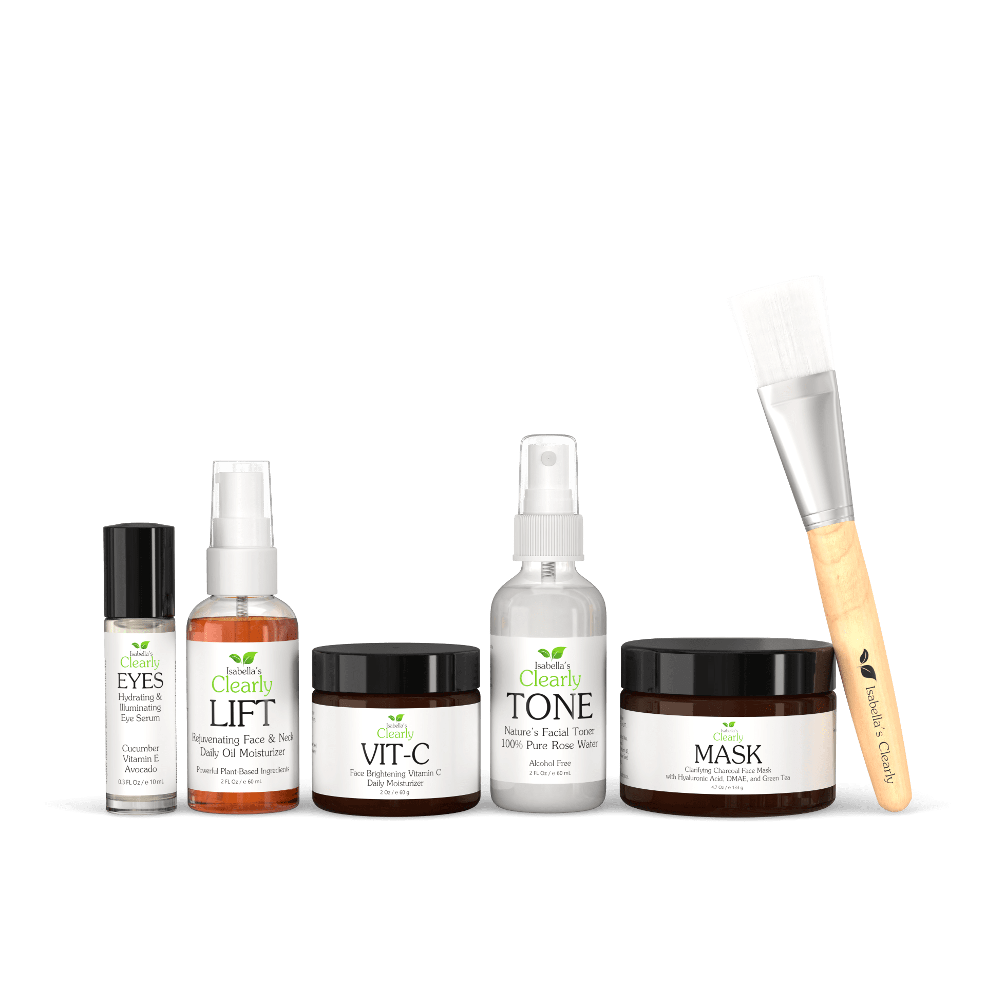 Natural FLAWLESS Skin Care Gift Set | Plant-Based Handcrafted Vegan Beauty Products Made in USA | Gift Idea for Her, Woman, Mom, Mother's Day, Christmas