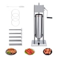 thumbnail image 1 of Yiwa Machine à Saucisses Manuelle 7L (15LB), Double Vitesse avec 5 Tubes en Acier Inoxydable**, 1 of 7