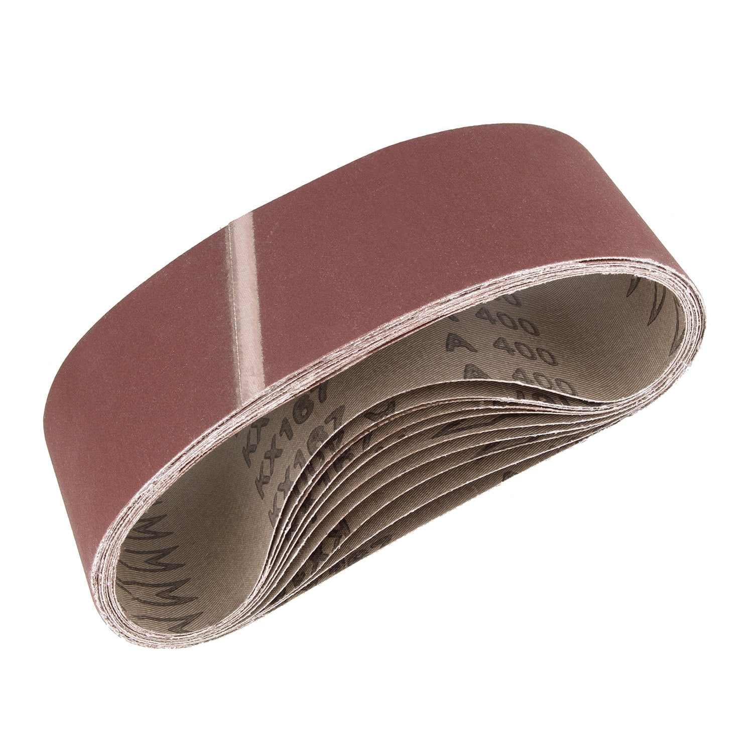 ABNBelt Sand Paper Aluminum Oxide Sanding Belts 3x18 Inch 60 Grit 10-Pack 
