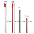 thumbnail image 3 of ACDANC 2026 New Mini Silicone Spatula 4 Pack Small Spatula for Makeup Thin Silicone Spatulas Kitchen Tiny Scrapers for Applying Makeup, Cooking, Mixing, Scraping, Small Jar Use., 3 of 6