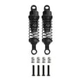thumbnail image 4 of MERIGLARE 4x Shock Absorbers 1/12 1/16 Scale Metal Replacement Sturdy Upgrade Parts 55mm Dampers RC Shocks for D90 MN82 MN98 MN99S C24 , Black, 4 of 8