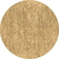 thumbnail image 1 of Ahgly Company Indoor Round Abstract Brown Contemporary Area Rugs, 7' Round, 1 of 4