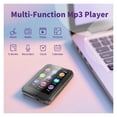 thumbnail image 4 of MP3 Player Bluetooth Touch Screen Music Player Portable Player with Speakers Fidelity Lossless ,Triple Noise Reduction, 4 of 5