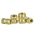 thumbnail image 2 of 50pcs M3 Brass Hot Melt Inset Molding Nuts Copper M4 M5 Thread Inserts Nuts, 2 of 8
