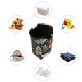 thumbnail image 7 of Yayeee Freestanding Laundry Hamper with Handle Collapsible Large Storage Basket for Clothes, Gray Dinosaur, 7 of 7
