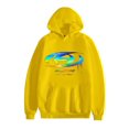 thumbnail image 1 of ATEEZ Mode Graphique Chandails à Capuchon Chemises à Manches Longues pour Unisexes Pulls Vintage, 1 of 3