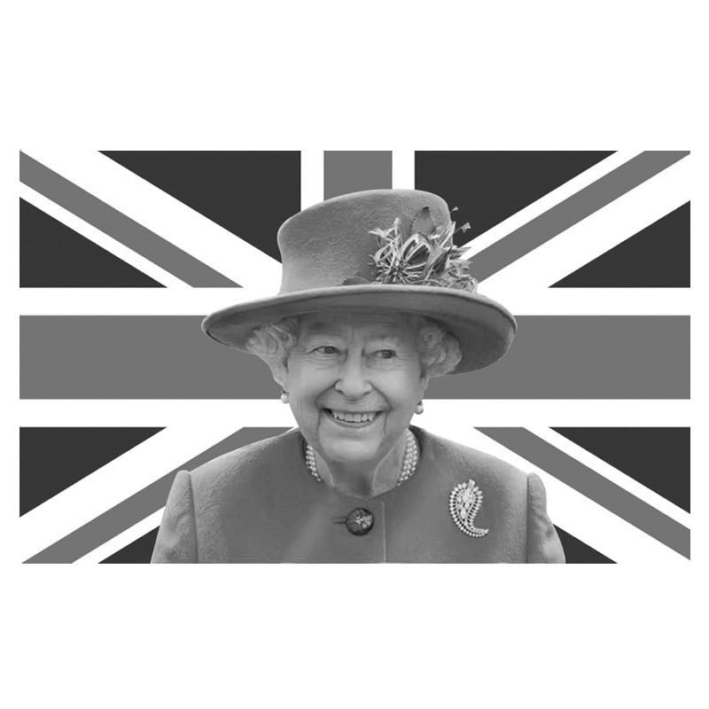 Dé à Coudre Commémoratif Reine Elizabeth II 1926-2022 - Souvenir Collection Décoration - Cadeau Royaliste