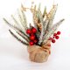 thumbnail image 4 of Mini árboles de Navidad adorno de escritorio tela de espuma de PVC accesorios para el hogar decoración del hogar adornos de fiesta tamaño Kits de decoración para fiestas Rojo/Tamaño Grande Bewildely HA070117-03, 4 of 6