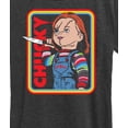 thumbnail image 3 of Chucky - Retro Chucky & Knife Frame - Women's Short Sleeve Graphic T-Shirt, 3 of 5
