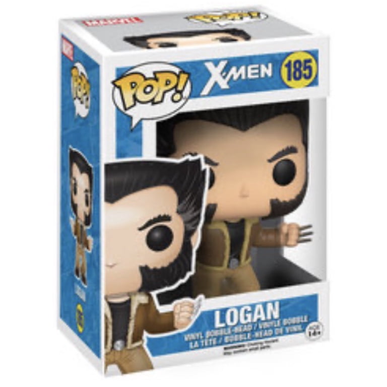 Funko Pop Logan X-Men 185 Marvel Bobble-Head Vinyl Figure