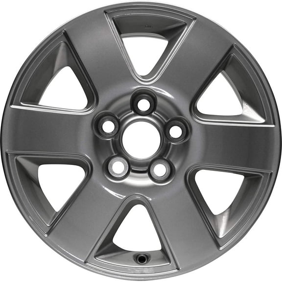 New Aluminum Wheel Rim 16 Inch Fits 2007-2010 Toyota Sienna 16X6.5 5 on 114.3 - 4.5 Inches 6 Spoke