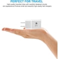 thumbnail image 4 of 2 Pack OEM Samsung Adaptive Fast Charging USB Side Port Wall Charger Plug Adapter For Samsung Galaxy S8 S9+ Plus S10 S20 S20+ Note 10 Note 9 Note 8 Galaxy S7 Edge Galaxy Note 4 LG G7 Stylo 4 Stylo 5, 4 of 5