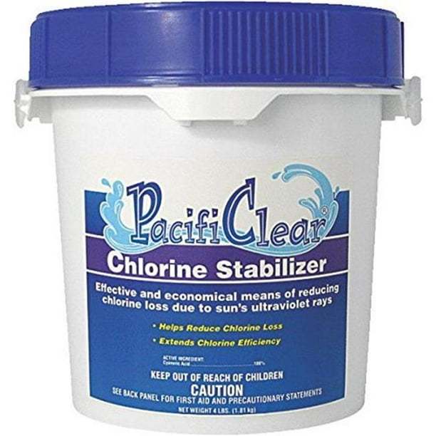 Water Techniques F081004032PC Chlorine Stabilizer 4 lbs Pail