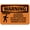 Warning Sign 2, variant on Toxic Fumigant Storage Avoid Sign - 8"x12" Aluminum Tin Warning Sign for Home, Outdoor Garden, Warehouse, Lab
