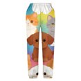 thumbnail image 5 of Ruyang Toddlers Cute Animal Print Pants Summer Elastic Waist Baggy Casual Pants Outdoor Jogger Trousers with Pockets, 5 of 5