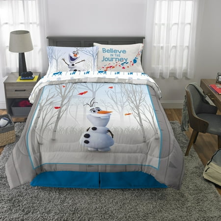 Disney S Frozen 2 Olaf Kids Bed In A Bag Bedding Set W Reversible