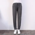 thumbnail image 1 of Pantalones deportivos ligeros para mujer, cómodos, con cordón ajustable, para entrenamiento, yoga y running, con bolsillo., 1 of 8