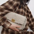 thumbnail image 3 of Bolso de mano de felpa para mujer, bolso de hombro versátil, nuevo producto de otoño e invierno de 2024, 3 of 4