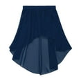 thumbnail image 4 of Girls Chiffon Ballet Dance Wrap Skirt for Ballroom Latin Salsa Tango Performance Practice Skirts, 4 of 7