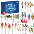 thumbnail image 2 of BotaniNest Christmas Fishhook Advent Calendar 24 Day Christmas Fishhook Advent Calendar Fishhook Countdown Set Includes 24 Advent Calendars (24 Days) A, 2 of 6