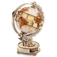 thumbnail image 1 of Lámpara de Mesa ROKR 6' World Luminous Globe 180 Pieces 3D Wooden Puzzle, 1 of 2