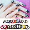 thumbnail image 3 of UDIYO 30Pcs/Rolls Mixed Colors Striping Tape Line DIY Nail Art Tips Decoration Sticker, 3 of 7