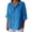 504_Sky Blue, variant on Spring Going Out Tops for Women Fall Fashion Must Have Fashion Clothing Rolled Casual T Shirt Soft Womens 3/4 Sleeve Tops Black
