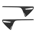 thumbnail image 1 of Par de molduras para la ventilación de la cámara del guardabarros lateral, de fibra de carbono real, aptas para Tesla Model 3 SX YGlossy Carbon Fiber, 1 of 14