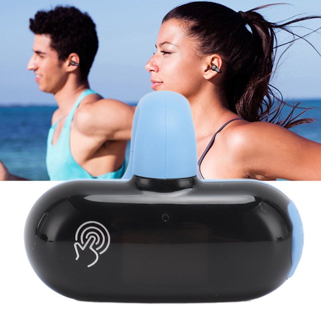 Auriculares Con Clip, Inalámbricos Con Oreja Abierta, Auriculares De Conducción Ósea Con Pantalla Digital, IPX6 Impermeables Para Deportes, Correr, Ciclismo, Conducir