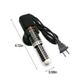 thumbnail image 2 of HLONK Small Aquarium Heater  Super  Fish Tank Heater Turtle Tank Heater for 5-10 Gal Tanks  Dry-Run/Overheating Protection and Memory Function, 2 of 7