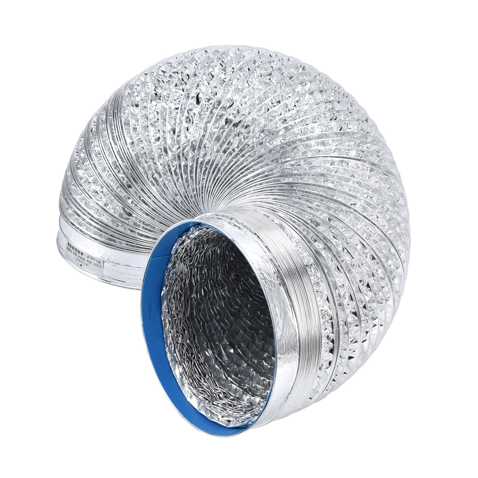 Aluminum Foil Vent Hose High Temperature Resistance Flexible Good Sealing Double Layer Dryer Vent Hose for Factories
