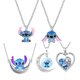 thumbnail image 2 of Collar Kawaii de Stitch de Disney, accesorios de collar de Lilo y Stitch de Anime, colgante de dibujos animados de Stich, juguete de decoración para niña, regalos de cumpleaños, 2 of 5
