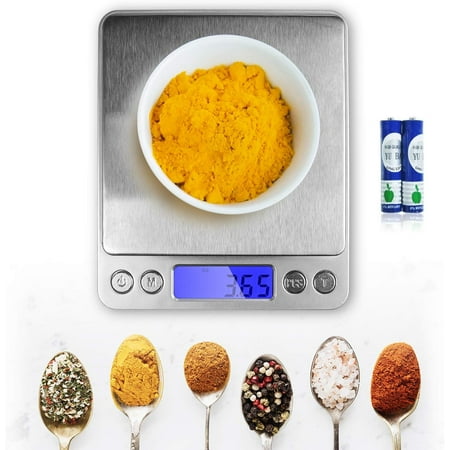 

Digital Multifunction Stainless Steel Jewelry & Kitchen Food Scale APL1358