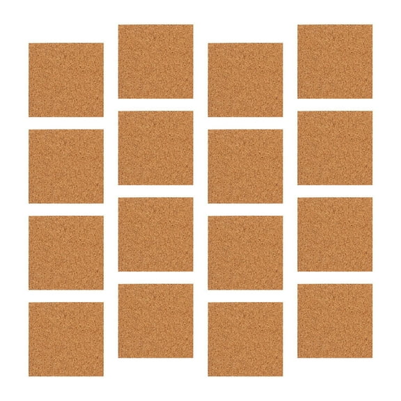 unbranded 36 Pcs Cork Boards for Walls Mats DIY Crafts Supplies