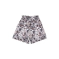 thumbnail image 3 of Faithtur Girl Solid Color Suspender Cropped Tops and Leopard Shorts Set, 3 of 10