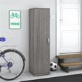 thumbnail image 1 of Pemberly Row Armoire de Rangement Étroite pour Garage 16l x 17p x 62H en Gris Platine, 1 of 11