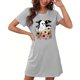 thumbnail image 4 of Camisón corto de talla grande para mujer, camisón de manga corta con estampado de pecho a la moda, camisón para mujer, 4 of 5