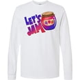 thumbnail image 3 of Inktastic Let's Jam Long Sleeve T-Shirt, 3 of 5
