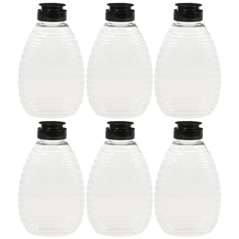 Buy Squeeze Honey Bottles Jar Reusable Plastic Oil Jars With Cap