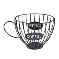 thumbnail image 3 of Pod Holder Storage Cup, Kitchen Baskets Organizer - Black, 15.5x11.5x6.5cm, 3 of 6