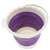 OATIPHO Silicone Creative Brush Washing Bucket with Handle for Painting Brush Cleaning