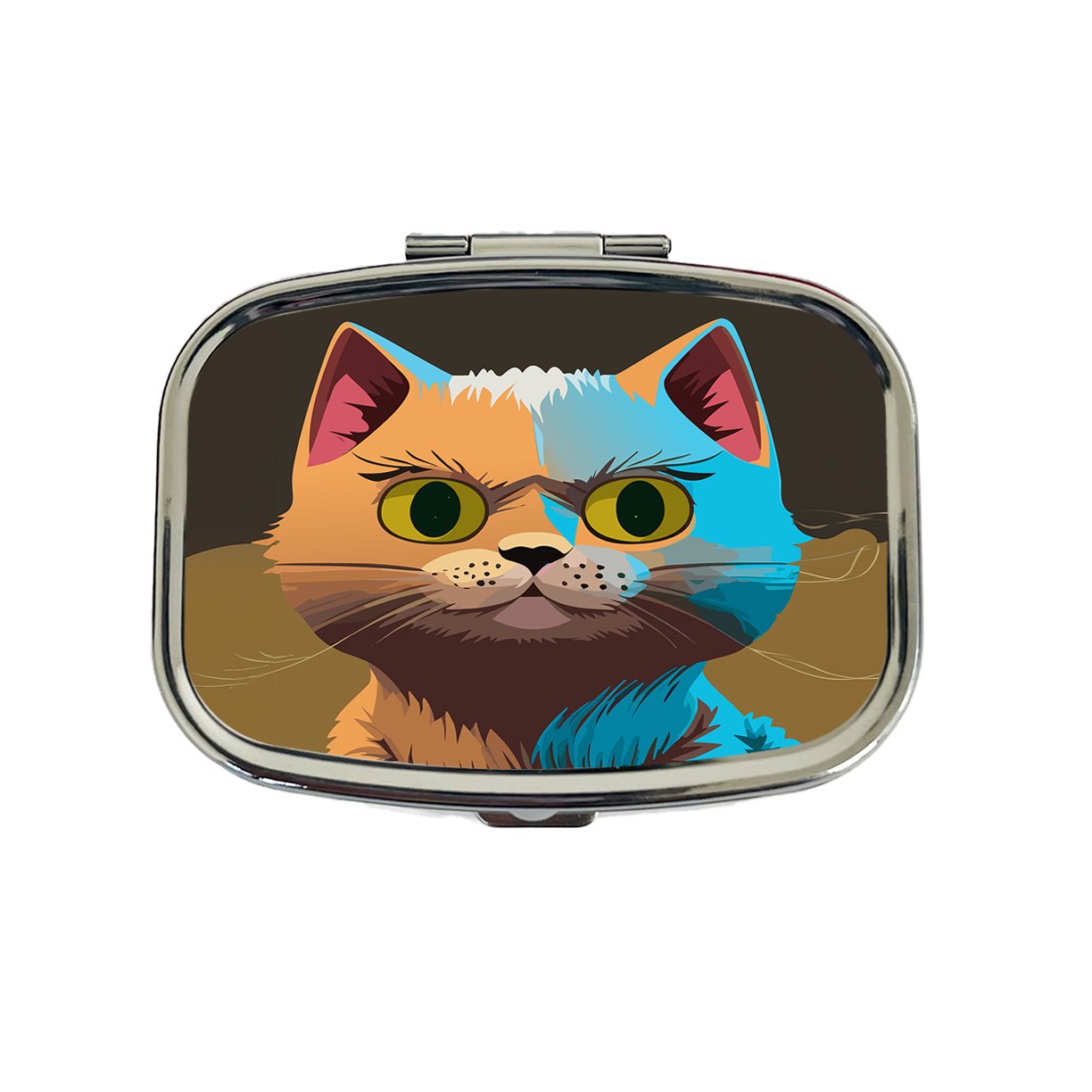 Munchkin Cat Colorful Small Travel Handbag Pill Box Case