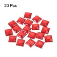 thumbnail image 3 of Unique Bargains Acrylic Flat Back Rhinestones Square Artificial Gemstone for Crafts Face Painting Jewelry Making Red, 3 of 5