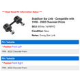 thumbnail image 2 of Stabilizer Bar Link - Compatible with 1998 - 2002 Chevy Prizm 1999 2000 2001, 2 of 2